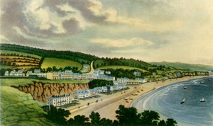 View of Dawlish from the West Cliff