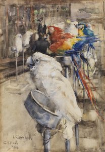 The Aviary, Clifton by Joseph Crawhall