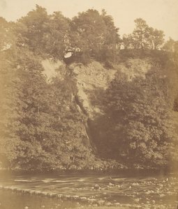 Bolton Priory. The Stepping Stones, 1850s