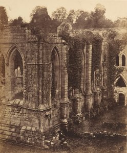 Fountains Abbey. The Refectory and Kitchen
