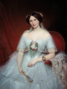Portrait of Madame Pouchet, wife of the doctor Archimede Pouchet