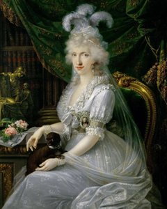 Marie Luise (Ludovica) of Naples and Sicily, Grand Duchess Consort by Joseph Dorffmeister