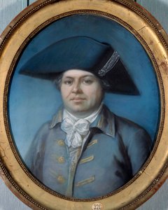 Portrait of Georges Cadoudal. He is one of the most famous Chouans. Painting by Joseph Ducreux. 18th century. Orleans, Museum of Fine Arts by Joseph Ducreux