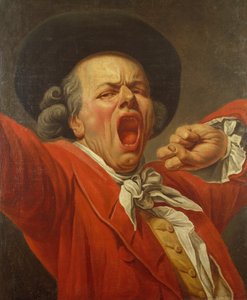 Self Portrait as a Yawning Man