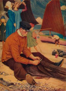 The Beach by Joseph Edward Southall