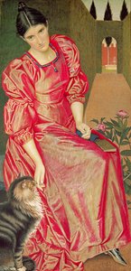 The Enclosed Garden by Joseph Edward Southall