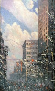 Armistice Day, Toronto by Joseph Ernest Sampson
