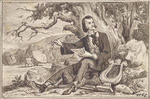 The Arts: Poet, Lyre, Painter by Joseph Eugen Hörwarter