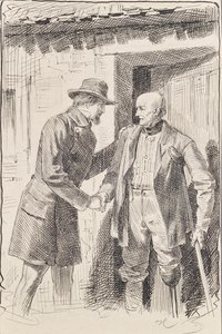 Two Men, One of Them Amputated by Joseph Eugen Hörwarter