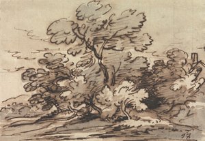 A Group of Trees by Joseph Farington