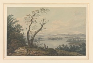 View Across Windermere Looking to the Great Island by Joseph Farington