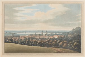 View of Greenwich and Down the River, 1795 by Joseph Farington