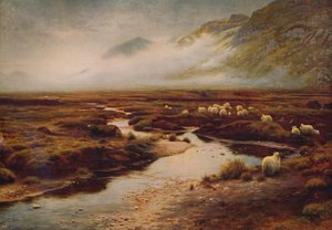 The Moss at Poolewe by Joseph Farquharson