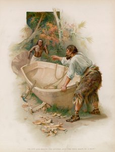 Illustration for Robinson Crusoe by Joseph Finnemore