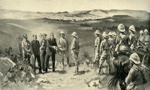 The Formal Surrender of Bloemfontein, 1900 by Joseph Finnemore
