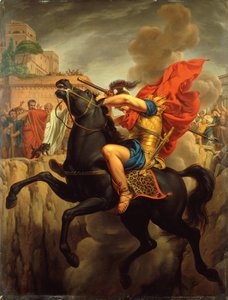 The Death of Marcus Curtius by Joseph Francois