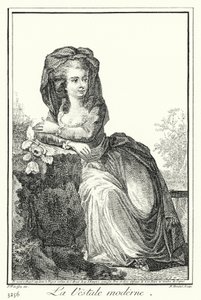 The Modern Vestal Virgin by Joseph Franz von (after) Goez