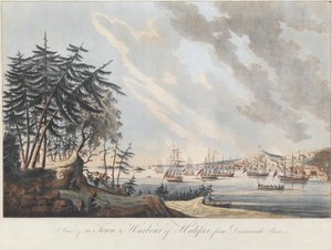 A View of the Town and Harbour of Halifax from Dartmouth Shore by Joseph Frederick Wallet DesBarres