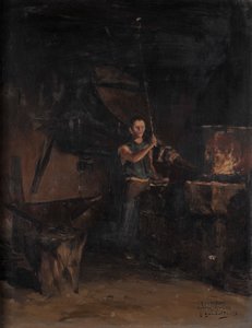 The Forge (To My Friend Peyre, Affectionate Memory) by Joseph Garibaldi