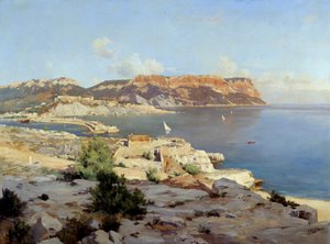 View of the Bay of Cassis