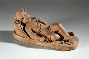 Maquette for Jane Gott as a Babe in the Wood by Joseph Gott