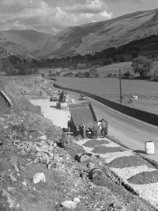 Roadbuilding Near Thirlmere by Joseph Hardman