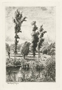 Trees by a Ditch by Joseph Hartogensis