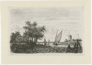 Boats on a Lake