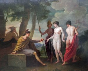 The Judgement of Paris by Joseph Hauber
