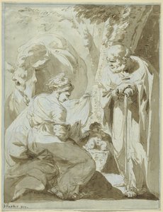 Holy Family by Joseph Hauber