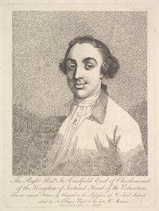 The Right Honorable James Caulfield, Earl of Charlemount of the Kingdom of Ireland, March 19, 1782