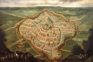 Map of the City of Udine