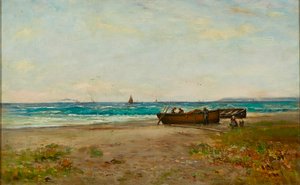 Tending the Boats, Ayrshire Coast