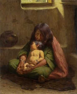Indian Mother and Baby