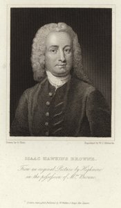 Isaac Hawkins Browne - English Writer and Politician by Joseph Highmore