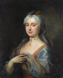 Portrait of Lady Mary Wortley Montagu by Joseph Highmore