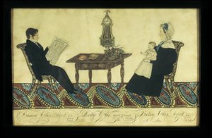 Mr. and Mrs. Daniel Otis and Child