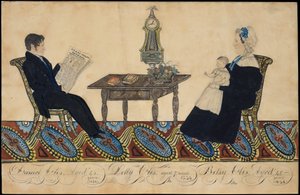 Mr. and Mrs. Daniel Otis and Child