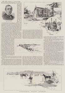 Kingsclere Racing Stables by Joseph Holland Tringham