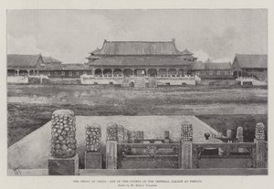 The Crisis in China, One of the Courts of the Imperial Palace at Peking