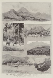 The Lamentable Hurricane in the West Indies, Scenes in the Leeward Islands by Joseph Holland Tringham