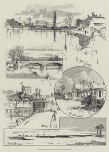 The New Metropolitan Rifle Ranges at Staines by Joseph Holland Tringham