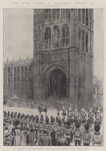 The State Opening of Parliament by Joseph Holland Tringham