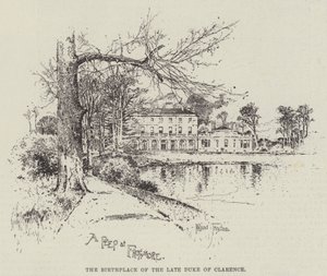 The Late Duke of Clarence and Avondale, the Birthplace of the Late Duke of Clarence