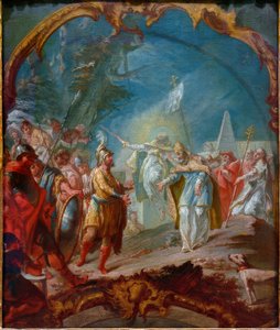 Attila before Pope Leo I