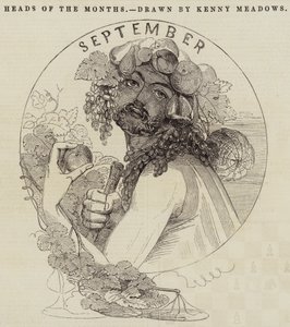 Heads of the Months by Joseph Kenny Meadows