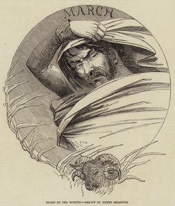 Heads of the Months by Joseph Kenny Meadows