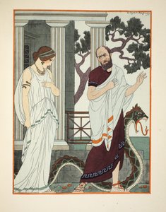 I Turned and Saw a Beautiful Woman, illustration from 