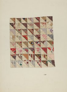 Piece of Calico Patchwork by Joseph L. Boyd