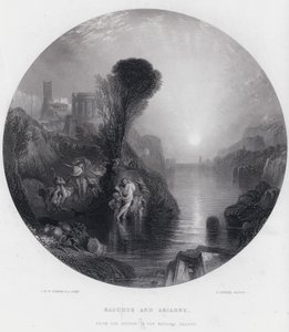 Bacchus and Ariadne by Joseph Mallord William (after) Turner